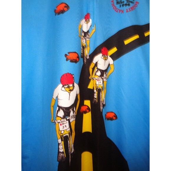 Bike Cycling Jersey National MS Multiple Sclerosis Society X Large Mens 1998 - Picture 6 of 7
